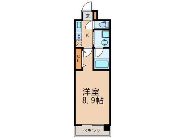 ステージグランデ山王(1105)の物件間取画像